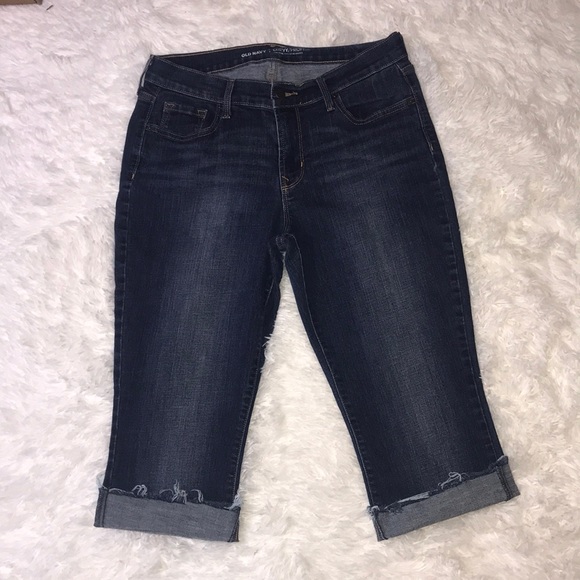 Old Navy Jeans Old Navy Curvy Midrise Jean Capris Poshmark